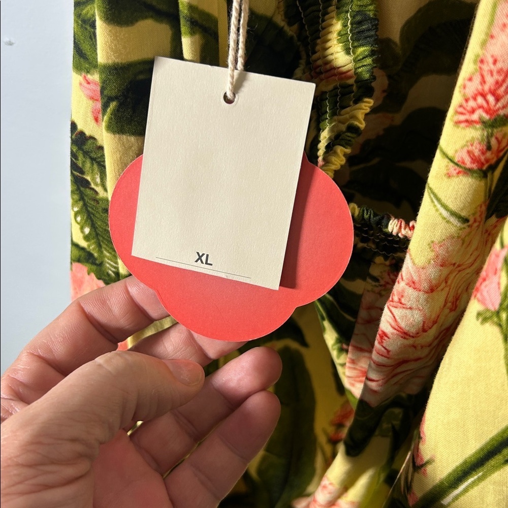 Aguabendita x Target Yellow Floral Halter Jumpsuit - Picture 6 of 8